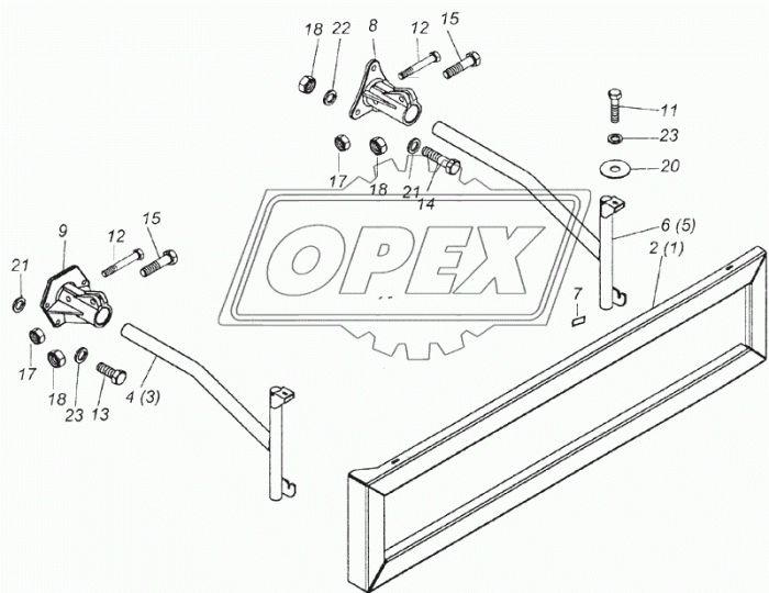 6520-8410020 стойка передняя правая КАМАЗ